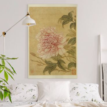 Print on canvas - Yun Shouping - Chrysanthemum