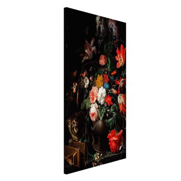 Magnetic memo board - Abraham Mignon - The Overturned Bouquet