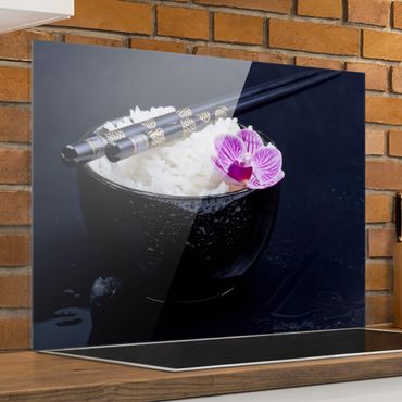 Splashback - Rice Bowl With Orchid