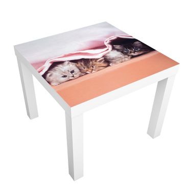 Adhesive film for furniture IKEA - Lack side table - Sugar-Sweet