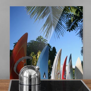 Glass Splashback - Surfers Paradise - Square 1:1