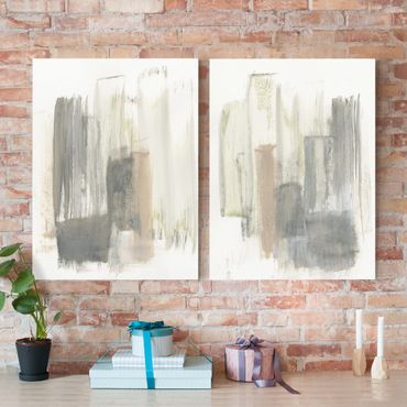 Print on canvas - A Touch Of Pastel Set I