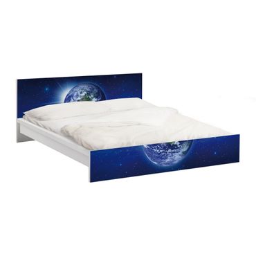 Adhesive film for furniture IKEA - Malm bed 160x200cm - Earth In Space