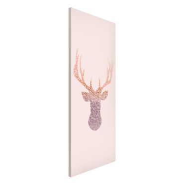 Magnetic memo board - Shimmering Deer