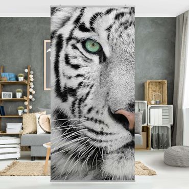 Room divider - White Tiger