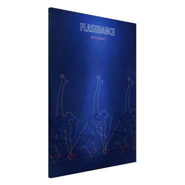 Magnetic memo board - Film Poster Flashdance