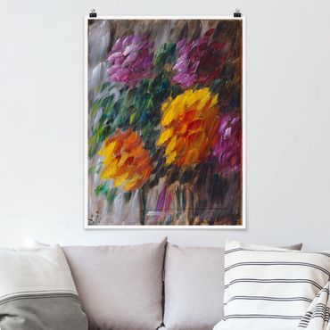 Poster art print - Alexej von Jawlensky - Chrysanthemums in the Storm