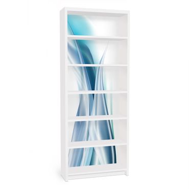 Adhesive film for furniture IKEA - Billy bookcase - Blue Dust