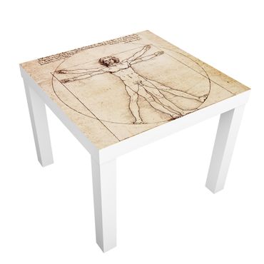 Adhesive film for furniture IKEA - Lack side table - Da Vinci