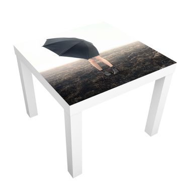Adhesive film for furniture IKEA - Lack side table - Hiding From The Storm