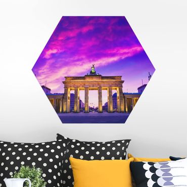 Alu-Dibond hexagon - This Is Berlin!