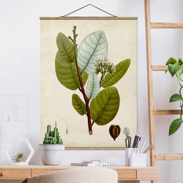 Fabric print with poster hangers - Deciduous Tree Poster I