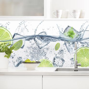Kitchen wall cladding - Refreshing Lime