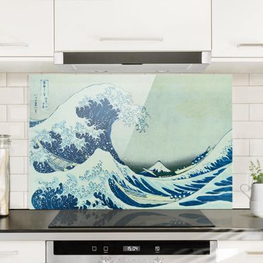 Splashback - Katsushika Hokusai - The Great Wave At Kanagawa