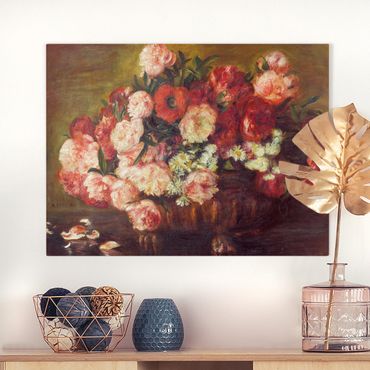 Canvas print - Auguste Renoir - Still Life With Peonies