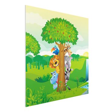 Forex print - No.BF1 Jungle Animals