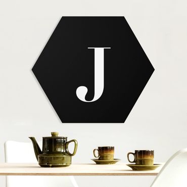 Forex hexagon - Letter Serif Black J