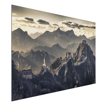 Print on aluminium - The Great Chinese Wall