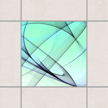 Tile sticker - Autumn Shapes