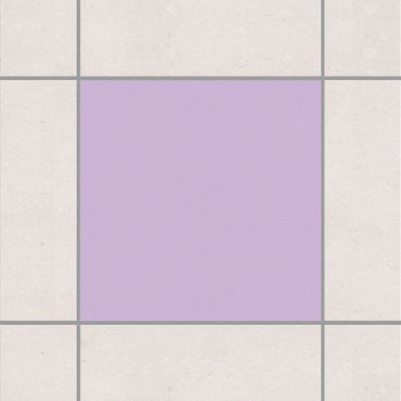 Tile sticker - Colour Lavender Lilac
