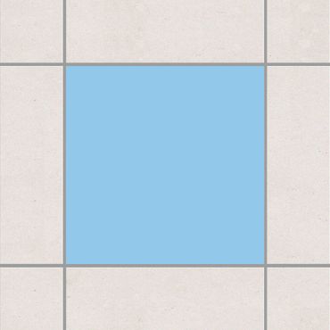 Tile sticker - Colour Light Blue