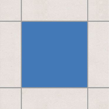Tile sticker - Colour Royal Blue