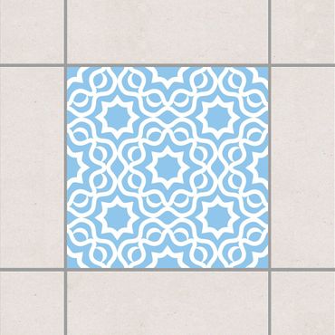 Tile sticker - Islamic Light Blue