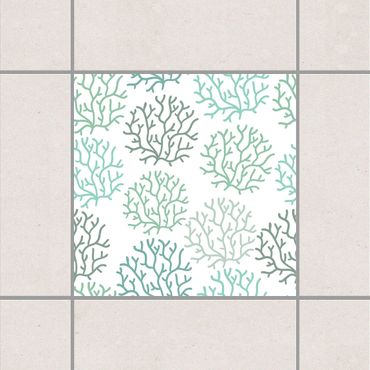 Tile sticker - Coral Spring