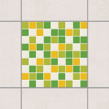Tile sticker - Mosaic Tiles Autumn Set