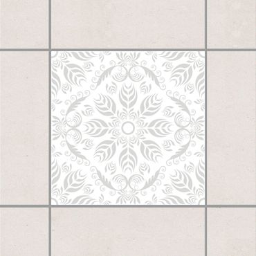 Tile sticker - Rosamunde White Light Grey