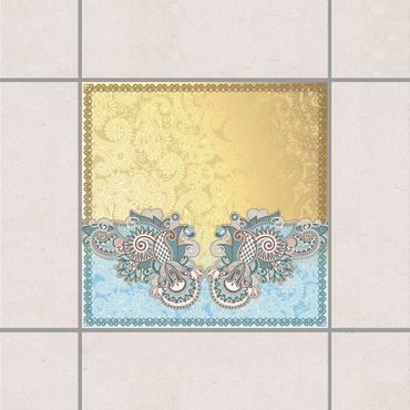 Tile sticker - Stamp Pattern