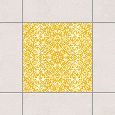 Tile sticker - Time Curls By Melon Yellow