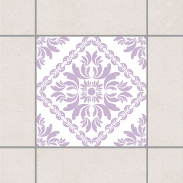 Tile sticker - Vera Pink White Lavender