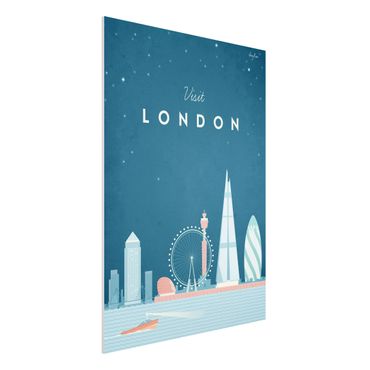 Print on forex - Travel Poster - London