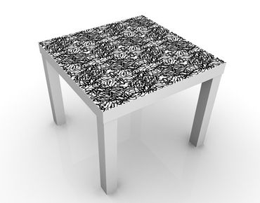 Side table design - Abstract Design Black And White