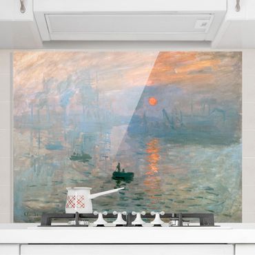 Glass Splashback - Claude Monet - Impression - Landscape 3:4