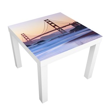 Adhesive film for furniture IKEA - Lack side table - San Francisco Romance