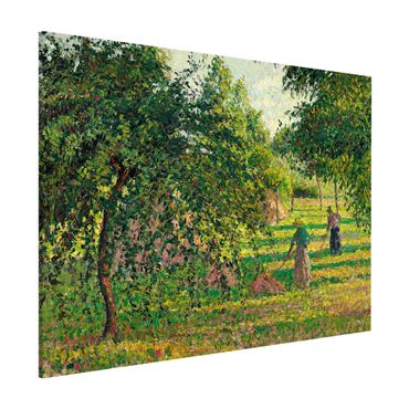 Magnetic memo board - Camille Pissarro - Apple Trees And Tedders, Eragny