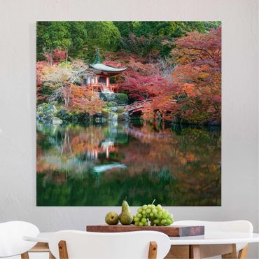 Print on canvas - Daigo Ji Temple In The Fall