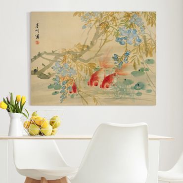 Print on canvas - Ni Tian - Goldfish