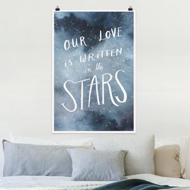 Poster quote - Heavenly Love - Star