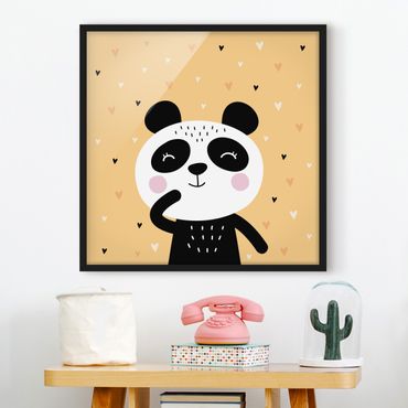 Framed poster - The Happiest Panda