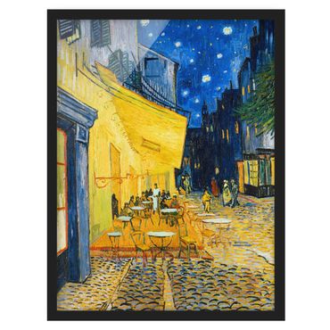 Framed poster - Vincent van Gogh - Café Terrace at Night