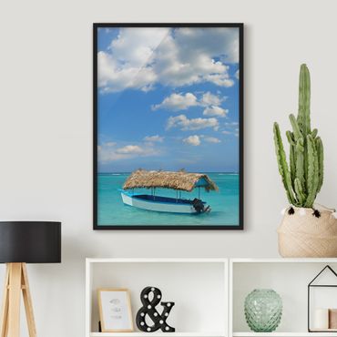 Framed poster - Tropical Beach