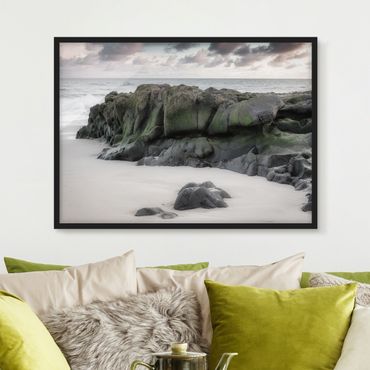 Framed poster - Rock On The Beach