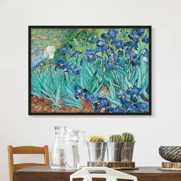 Framed poster - Vincent Van Gogh - Iris