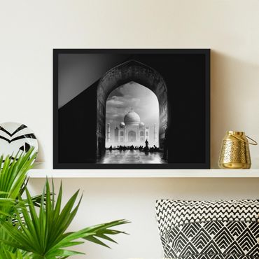 Framed poster - The Gateway To The Taj Mahal