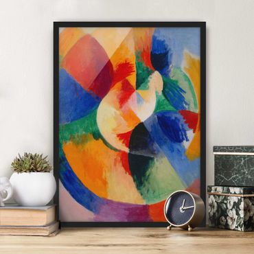 Framed poster - Robert Delaunay - Circular Shapes, Sun