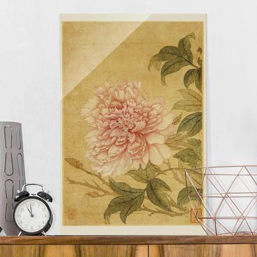 Glass print - Yun Shouping - Chrysanthemum