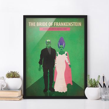 Framed poster - Film Poster The Bride Of Frankenstein